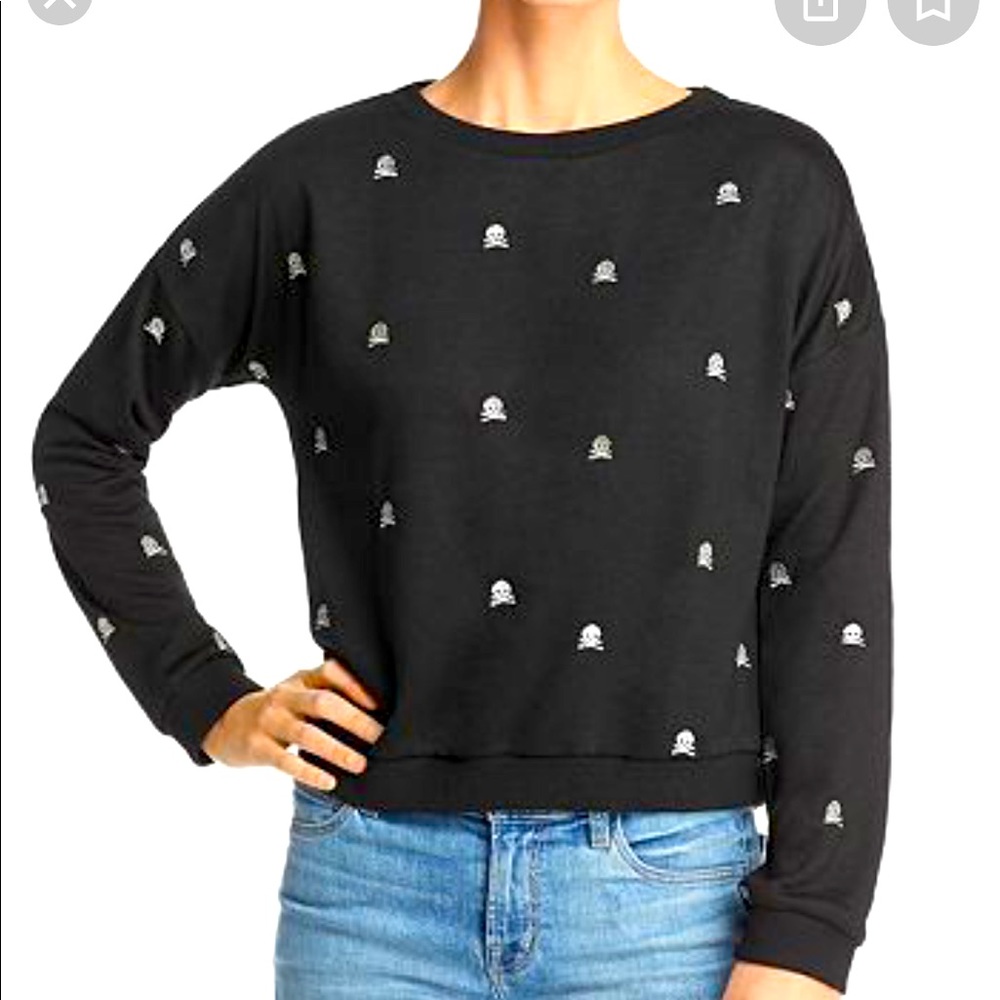 Honey Punch Skull Sweatshirt